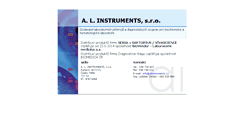 Desktop Screenshot of alinstruments.cz